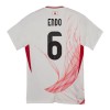 Maillot de Supporter Japon Endo 6 Extérieur 2024-25 Pour Homme